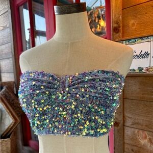 The ‘Eve’ Sequin Bralette by Anthropologie